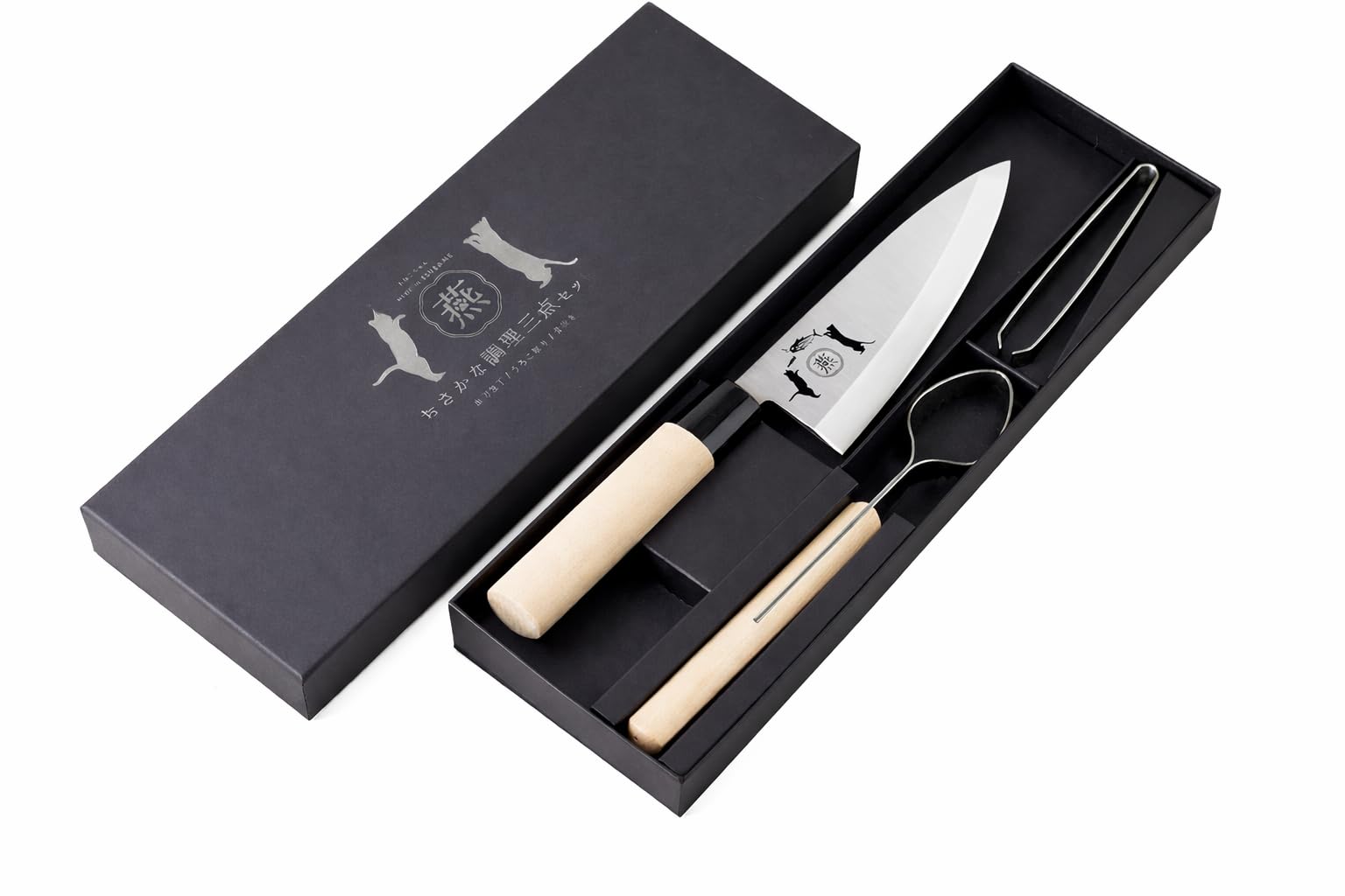 Amazon | 包丁 出刃包丁 16cm 鱗取り 骨抜き 3点セット 日本製 燕三条